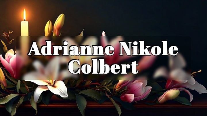 Adrianne Nikole Colbert, Cabot, Arkansas