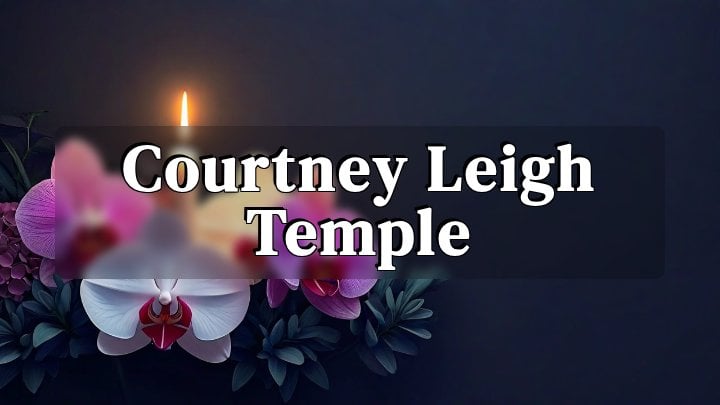 Courtney Leigh Temple, Winnsboro, Louisiana