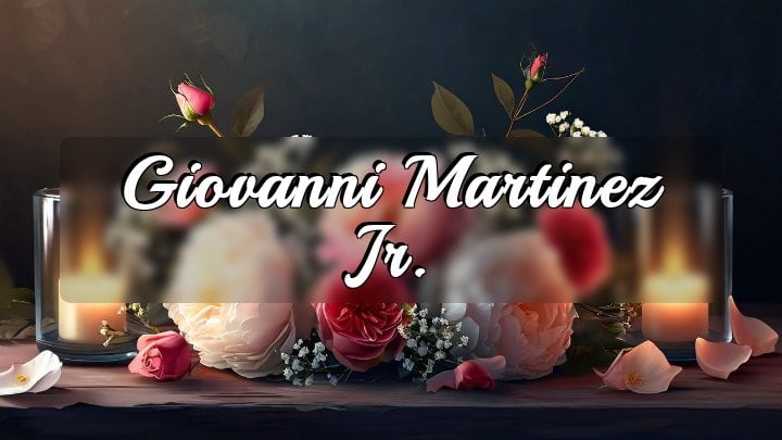 Giovanni Martinez Jr., Chicago, Illinois