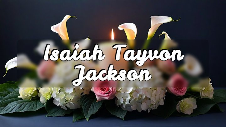 Isaiah Tayvon Jackson, Chesterfield, Virginia