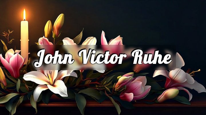 John Victor Ruhe, Colorado Springs, Colorado