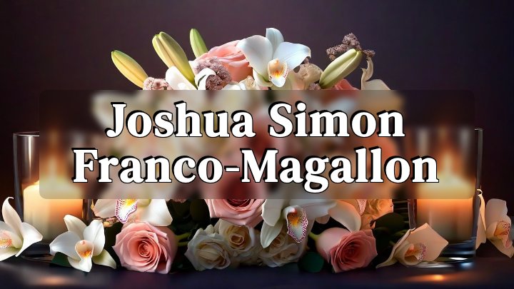 Joshua Simon Franco-Magallon, Tracy, California