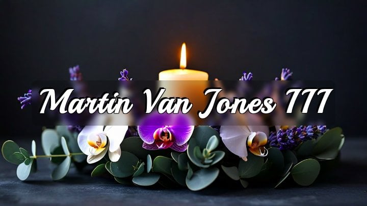 Martin Van Jones III, Red Springs, North Carolina