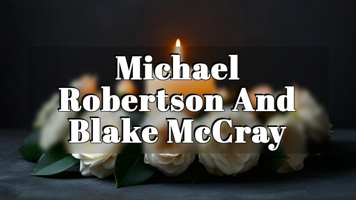 Michael Robertson and Blake McCray, Columbia, Maryland