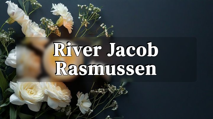 River Jacob Rasmussen, San Antonio, Texas