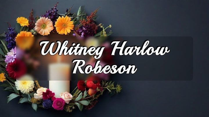 Whitney Harlow Robeson, Trussville, Alabama