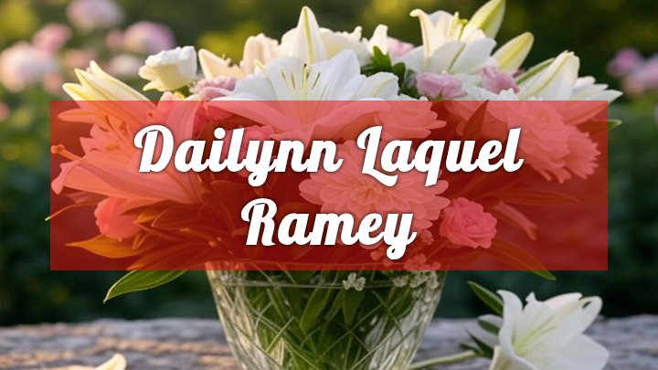Dailynn LaQuel Ramey, Rockdale, TX