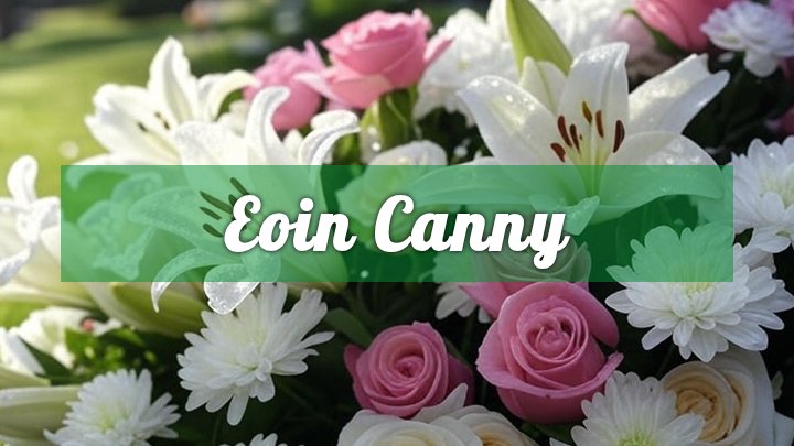 eoin canny san francisco ca obituary