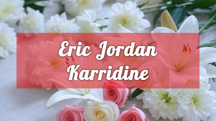 Eric Jordan Karridine
