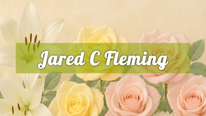 Jared C. Fleming, Van Wert, OH