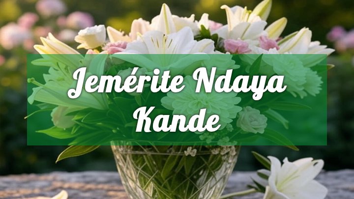 jemerite ndaya kande johannesburg south africa obituary