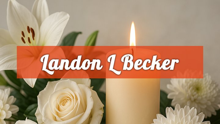 Landon L. Becker, Downs, KS