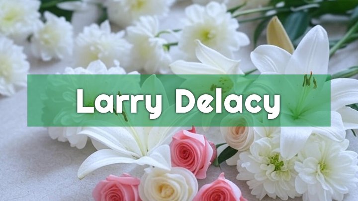 Larry DeLacy, Hillsboro, NH