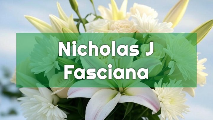 nicholas j fasciana bay harbor islands fl obituary